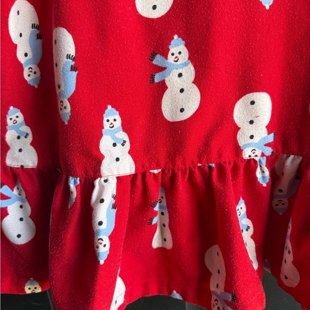 Hanna Andersson girls Winter sleepwear long sleeve pajama dress Bundle Size 10 - Picture 12 of 16